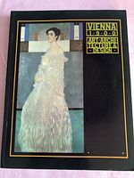Front cover showing full book with Klimt portrait and title