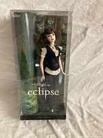 Front view of boxed Barbie Twilight Saga Eclipse Alice doll