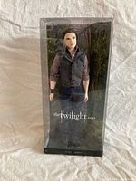 Front view of boxed Barbie Twilight Saga Emmett doll