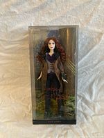 Front view of boxed Barbie Victoria doll