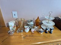 Group shot of all 12 items on wooden surface