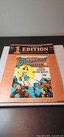 Front cover of DC Famous 1st Edition F-7 Sensation Comics reprint