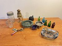 Group shot of all items on table