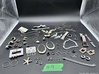 Full layout of all jewelry pieces