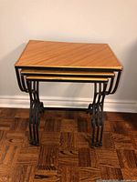 Both nesting tables stacked together, full view