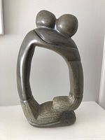 Front view showing full form and open oval design