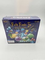 Front of sealed MeCids Bath Bombs Toy box showing branding and age recommendation