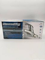 Front of StreamWay box showing faucet image and model information
