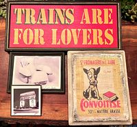 Group view of all four wall décor pieces