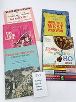 Front covers of all four promotional books