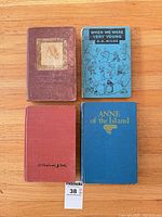 Front covers of all four books laid out