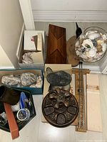 Group shot showing all four items together