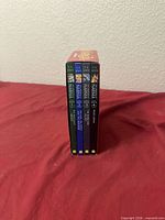 Front view of four Narnia paperbacks in slipcase