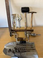 Overall view of all tools laid out