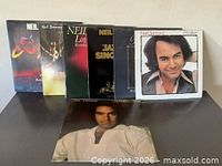 All seven Neil Diamond LPs front view