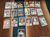 All 19 cards laid out on table