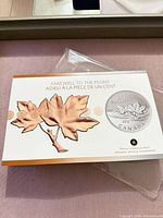 Exterior sleeve showing Farewell to the Penny graphics