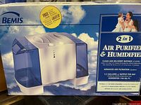 Front of retail box displaying Bemis branding and product image