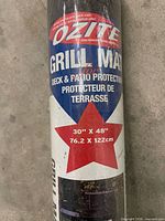 Front label showing brand, product name and dimensions