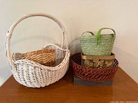 Group shot showing all five containers