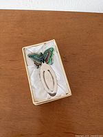 Bookmark in presentation box with tissue