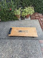 Top view of Kmart wooden creeper