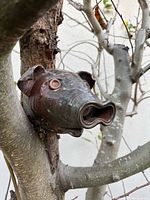 Front angled view showing overall form and glaze