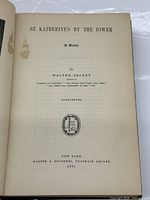 Title page showing book title, author, publisher, year 1891 and foxing