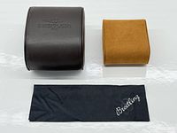 Full set: watch roll, suede insert, cleaning cloth