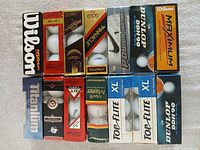 All 14 boxes laid out in two rows