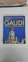 Front cover of Antoni Gaudí book