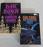 Front view of both hardcover books with dust jackets