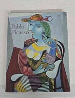 Front dust jacket showing Picasso cubist artwork and title