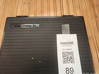 Exterior of black Shiny Printing Kit case