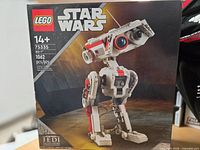 Front view of sealed LEGO Star Wars 75335 BD-1 box