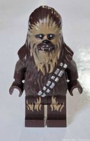 Front view of Chewbacca minifigure