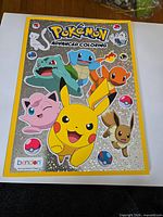 Front cover of Bendon Pokémon Advanced Coloring Book