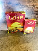 Base game and extension sealed in shrinkwrap