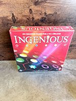Front of sealed Ingenious board game box