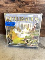Front of sealed Sid Meier's Civilization board game box