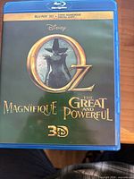 Oz The Great And Powerful Blu-ray 3D case