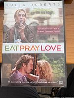 Eat Pray Love DVD case front