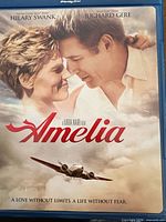 Front cover of Amelia Blu-ray case