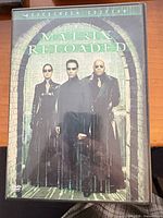 Front cover of The Matrix Reloaded Widescreen Edition DVD case