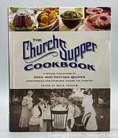 Front cover of hardcover cookbook