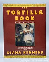 Front cover of The Tortilla Book showing title and author