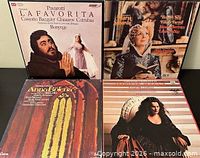 Front covers of the four boxed sets