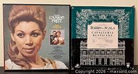 Front covers of both opera box sets