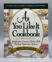Front cover of As You Like It Cookbook