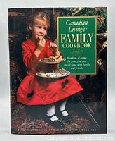 Front cover of cookbook showing title and image